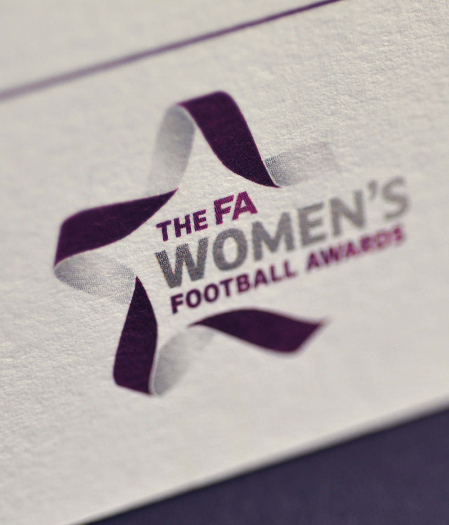 The FA Women’s Awards Detail Shot